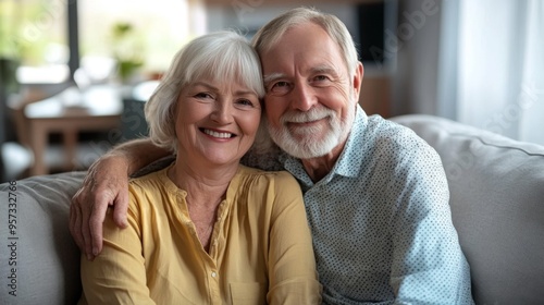 Happy Seniors Relaxing Together