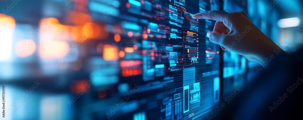 Futuristic service hub, digital holograms, dynamic tech visuals Futuristic service hub, digital holograms, dynamic tech visuals