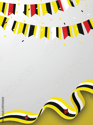 BRUNEI Background for Festivals and National Days Celebrations photo