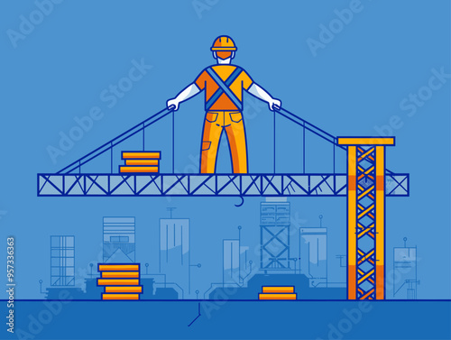 The Engineer's Bridge: Ingenuity and Perseverance Spanning the Divide