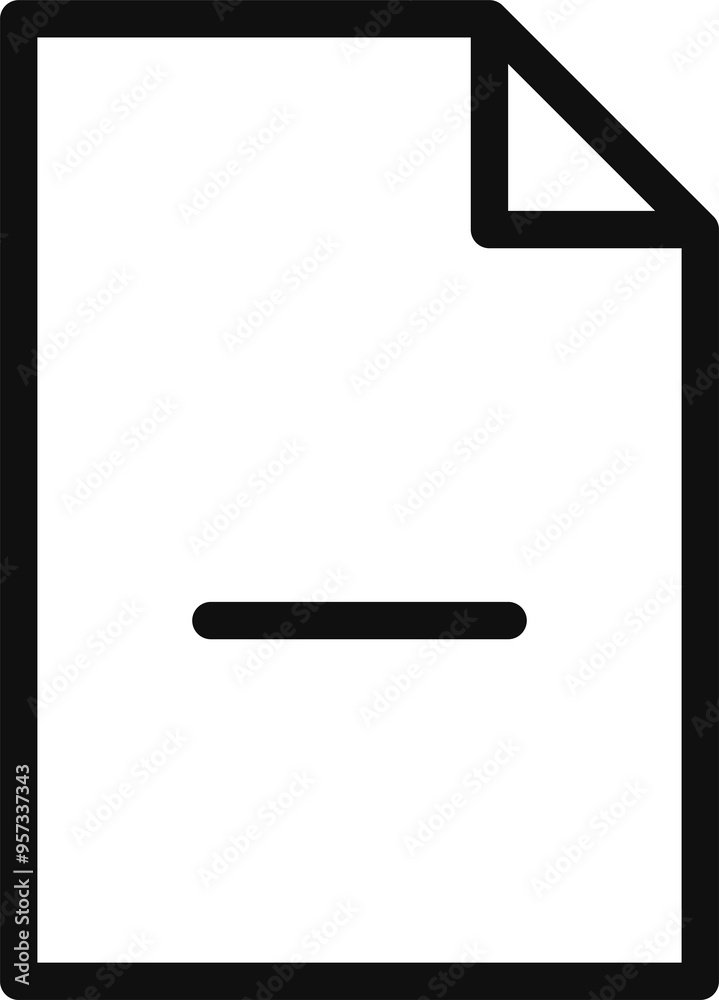 Remove New Page Icon - High-Resolution Vector of Paper Removal Icons, Delete Document Symbols, and Page Outline Icons Remove New Page Icon - High-Resolution Vector of Paper Removal Icons, Delete Document Symbols, and Page Outline Icons