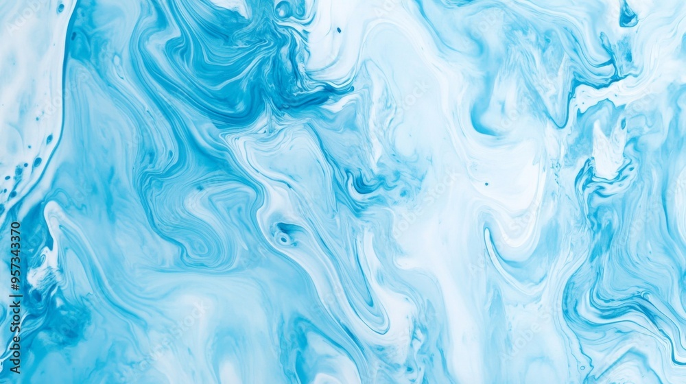 Abstract Blue Marble Texture