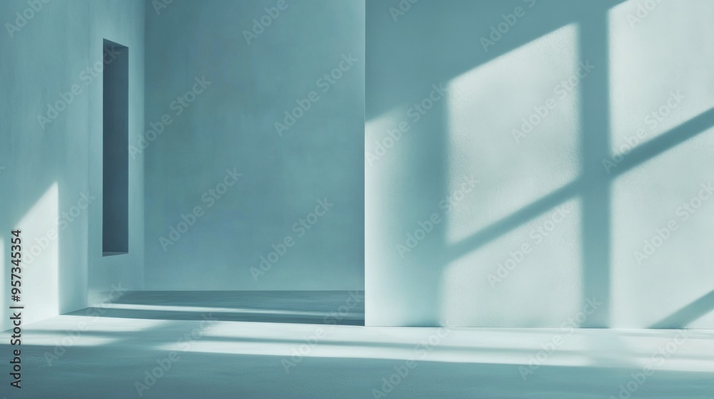 Fototapeta premium Serene Minimalist Interior