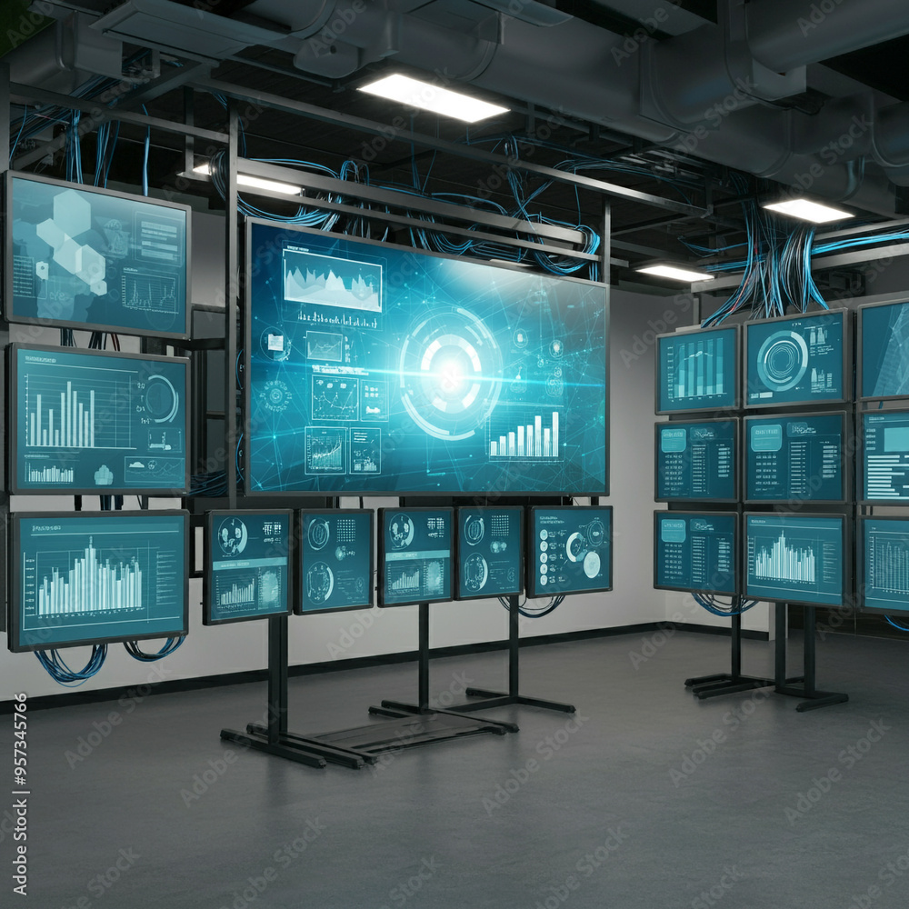 Digital transformation strategy planning modern business office futuristic digital communication Statistics of business Management strategy Digital transformation strategy planning modern business office futuristic digital communication Statistics of business Management strategy