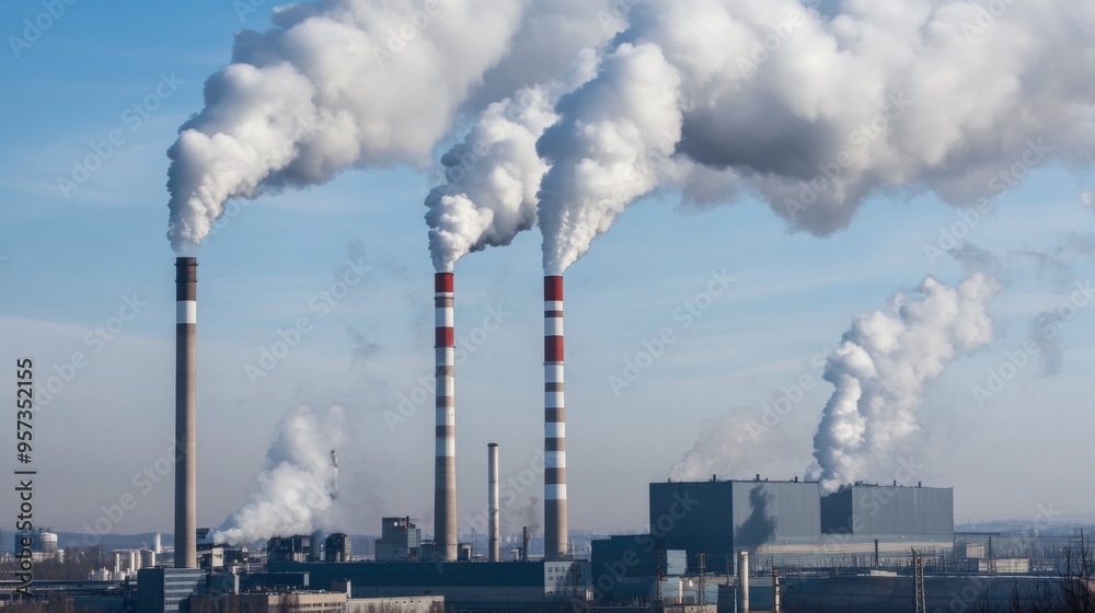 Industrial Power Plant with Emissions Industrial Power Plant with Emissions