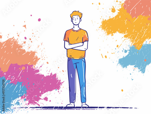 Inspiring Self-Expression: A Vibrant and Bold Celebration of Authenticity