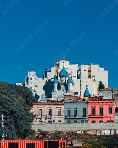 view of the town