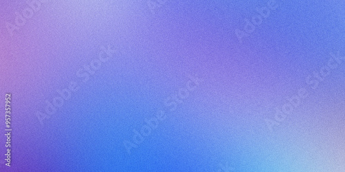 Calming blue and purple gradient with a subtle noise texture. This backdrop offers a cool, tranquil design element, ideal for creating serene digital banners and backgrounds.
