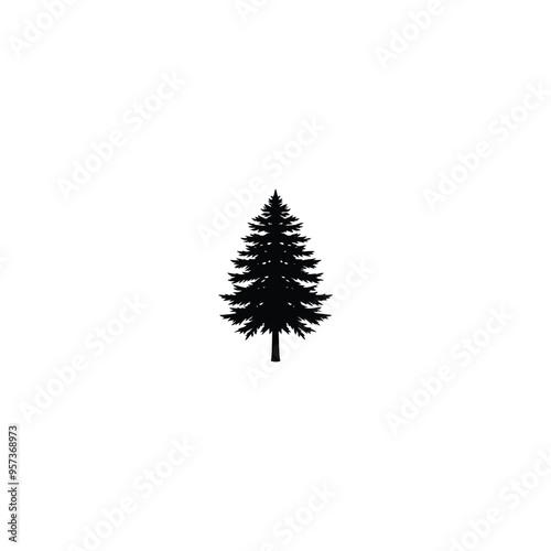 silhouette of a tree