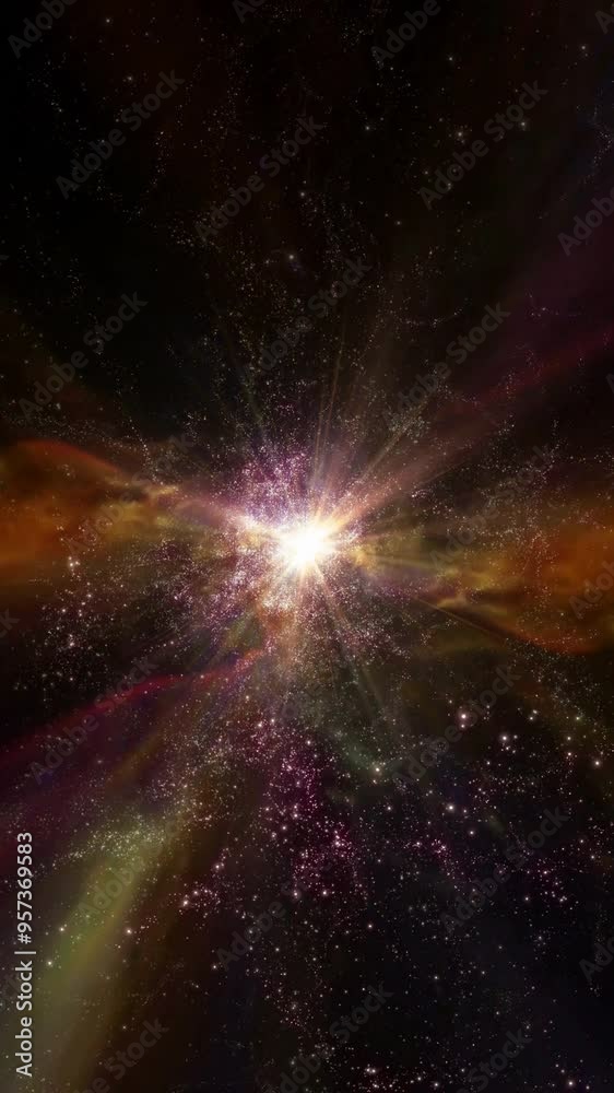 Journey Through Light Speed: Cosmic Energy Burst in Deep Space Journey Through Light Speed: Cosmic Energy Burst in Deep Space