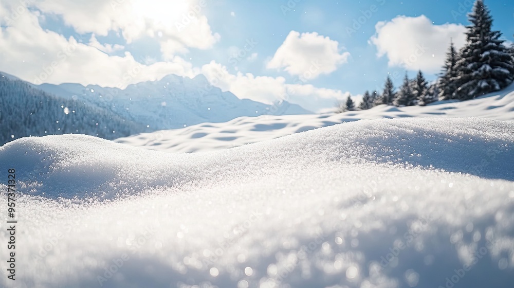 Minimalist Winter Snowfield Background with a Serene and Expansive White Landscape Minimalist Winter Snowfield Background with a Serene and Expansive White Landscape