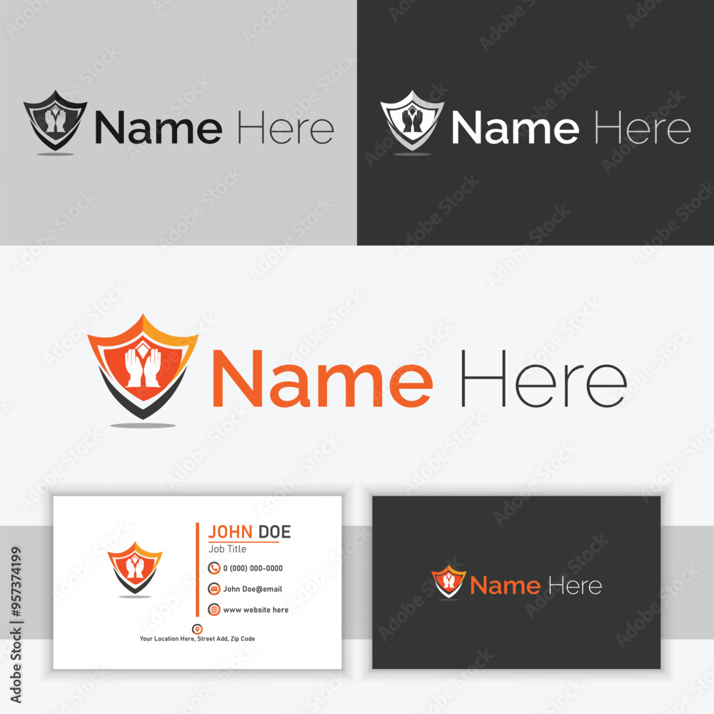 Modern Security Logo Design for Business and Branding. Modern Security Logo Design for Business and Branding.