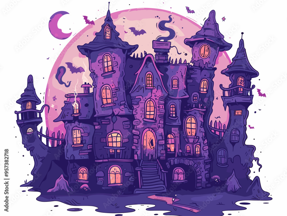 Spooktacular Haunt: A Doodle Delight in the Realm of Horror Spooktacular Haunt: A Doodle Delight in the Realm of Horror