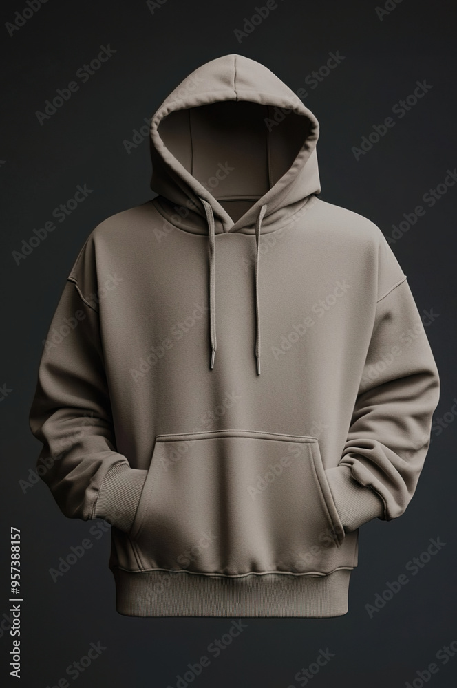 Versatile Plain Hoodie for Casual and Streetwear Fashion jpeg