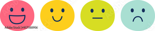 Different Smiling Emojis