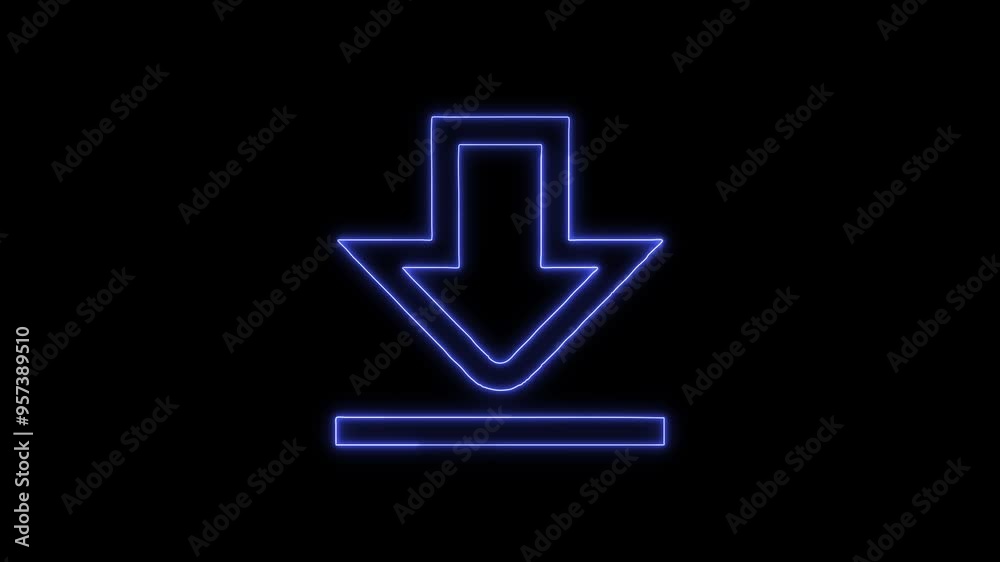 Down arrow direction sign on green background, Direction banner (Chroma ke Down arrow direction sign on green background, Direction banner (Chroma ke