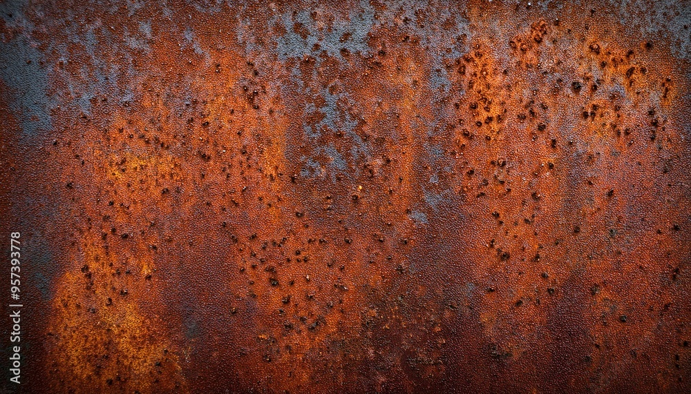 rusted steel metal texture background, AI generated rusted steel metal texture background, AI generated