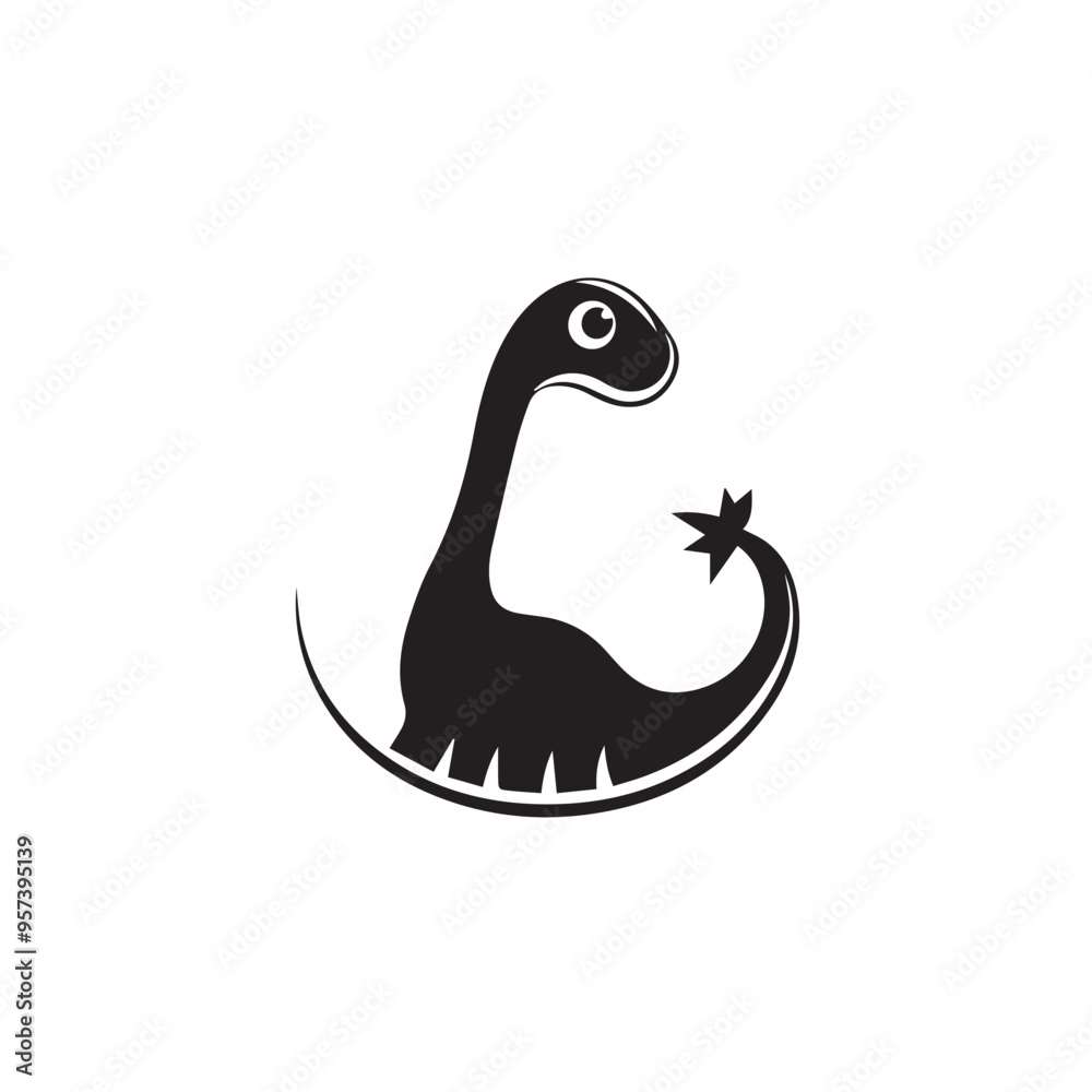 dinosaur in cartoon, doodle style . Image for t-shirt, web, mobile apps and ui. Isolated 2d vector illustration in logo, icon, sketch style, Eps 10, black and white. AI Generative dinosaur in cartoon, doodle style . Image for t-shirt, web, mobile apps and ui. Isolated 2d vector illustration in logo, icon, sketch style, Eps 10, black and white. AI Generative
