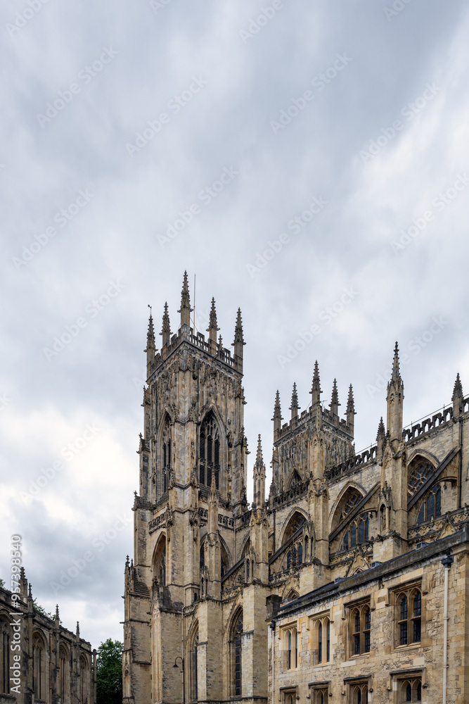 Minster cathedral in York, North Yorkshire, England Minster cathedral in York, North Yorkshire, England