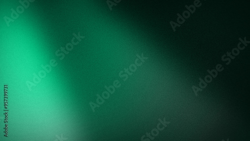 Deep 4K gradient background featuring rich green tones with subtle transitions. Ideal for creating sleek, modern designs, wallpapers, and banners. The grainy texture adds depth and sophistication