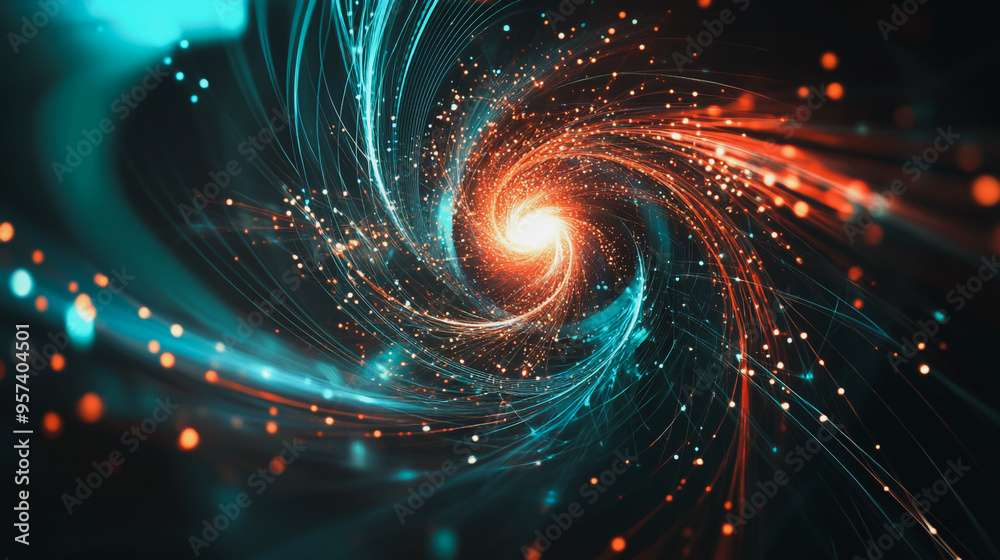 Abstract digital spiral line background electromagnetic wave background Innovation digital background information technology background The background is the background. gradient wave digital wave Abstract digital spiral line background electromagnetic wave background Innovation digital background information technology background The background is the background. gradient wave digital wave