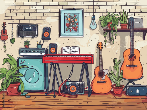 Music Studio Workspace: The Creative Haven for Musicians and Artists