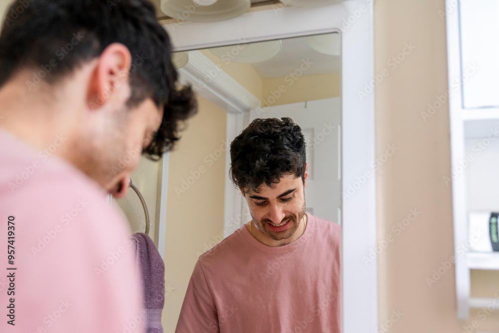 Morning grooming routine Morning grooming routine