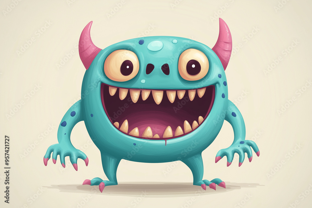 portrait of a funny monster portrait of a funny monster
