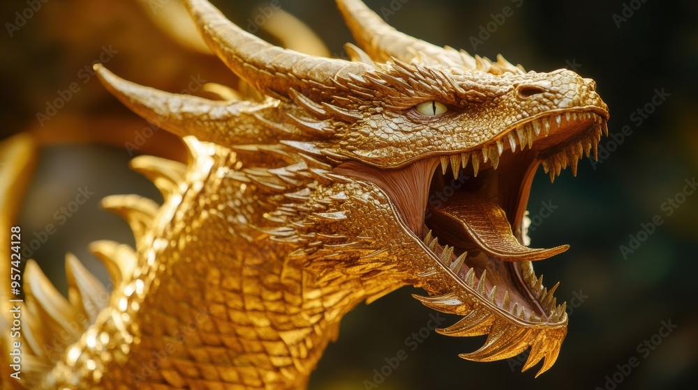 Fierce Mythical Dragon with Fiery Breath Roaring in Intense Anger long title A fierce fire breathing mythical dragon with scaly skin sharp talons and Fierce Mythical Dragon with Fiery Breath Roaring in Intense Anger long title A fierce fire breathing mythical dragon with scaly skin sharp talons and
