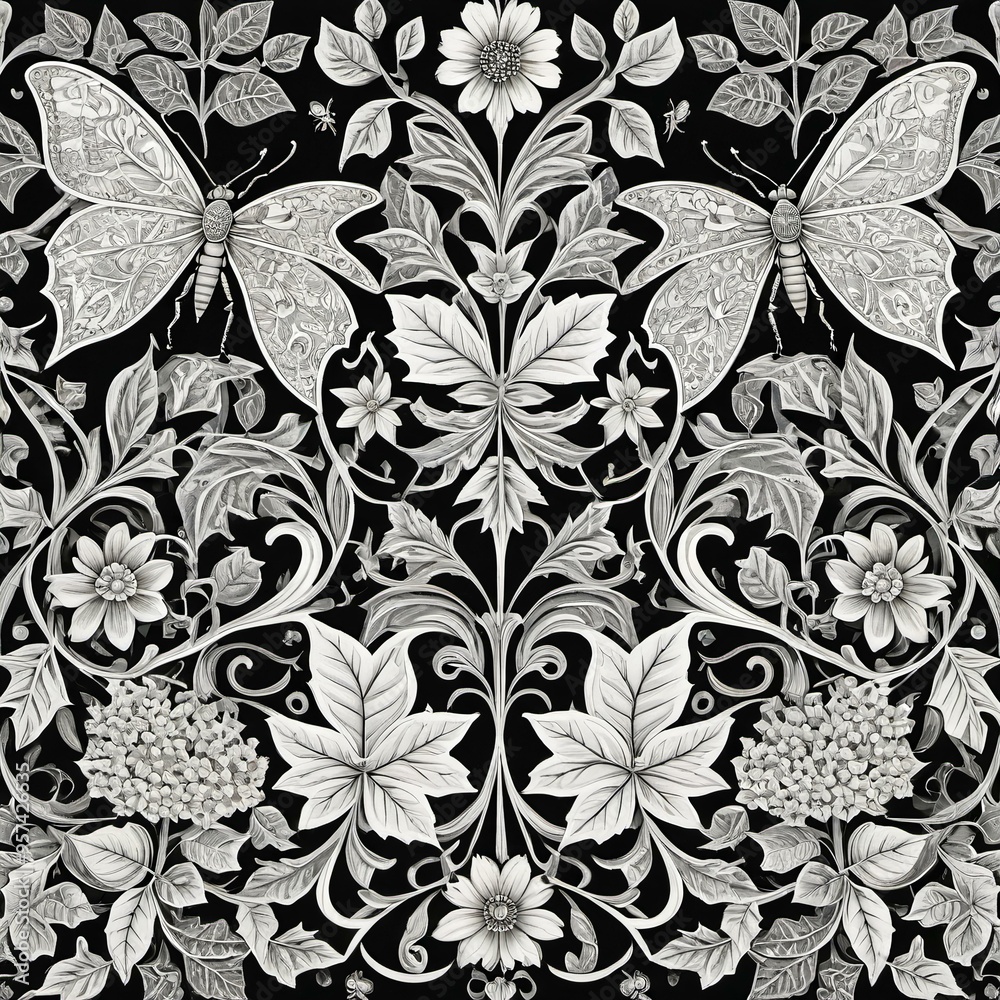 seamless floral pattern seamless floral pattern