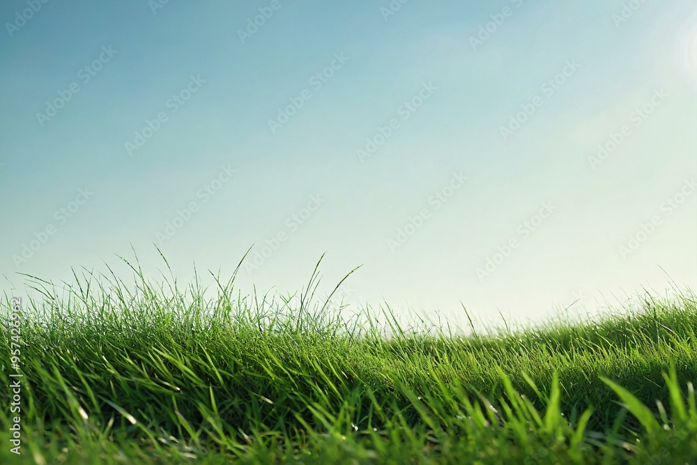 Fototapeta premium grass and sky