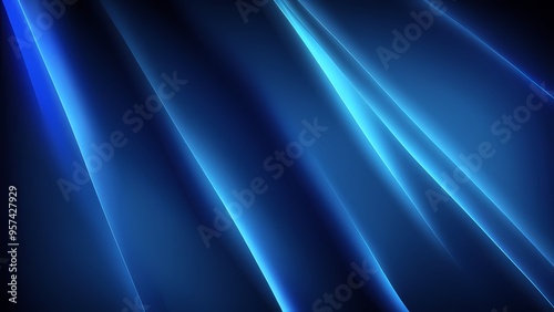 abstract blue background with glowing lines