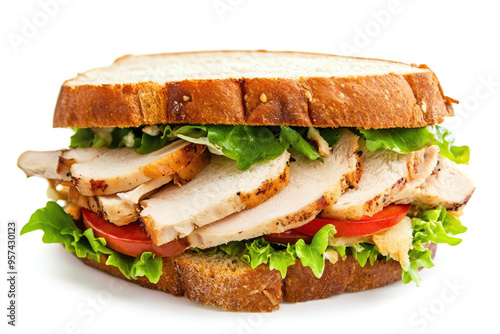 Delicious Turkey Sandwich I...