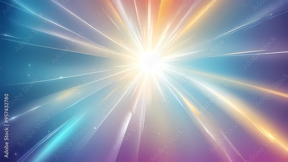 Obraz premium abstract background with rays