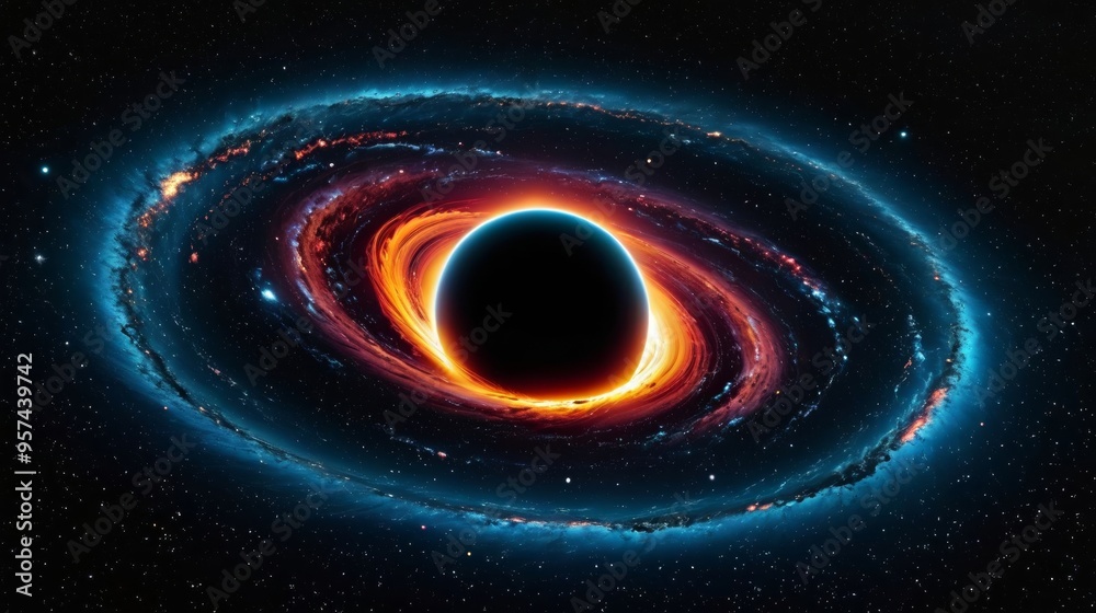 A Black Hole in the Center of a Galaxy A Black Hole in the Center of a Galaxy