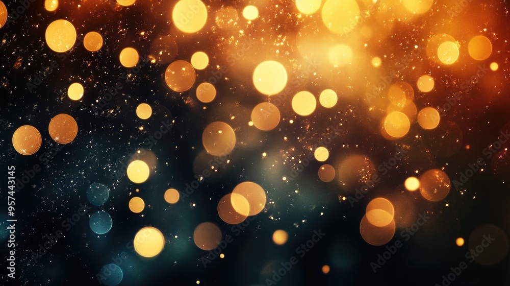 Dewy gradient backdrop with an array of shimmering circles, moving smoothly from deep shadows to brilliant highlights Dewy gradient backdrop with an array of shimmering circles, moving smoothly from deep shadows to brilliant highlights