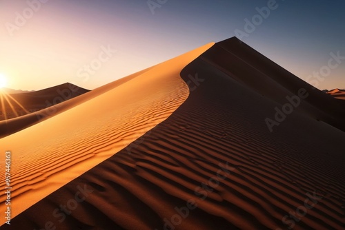 sand dunes in the desert