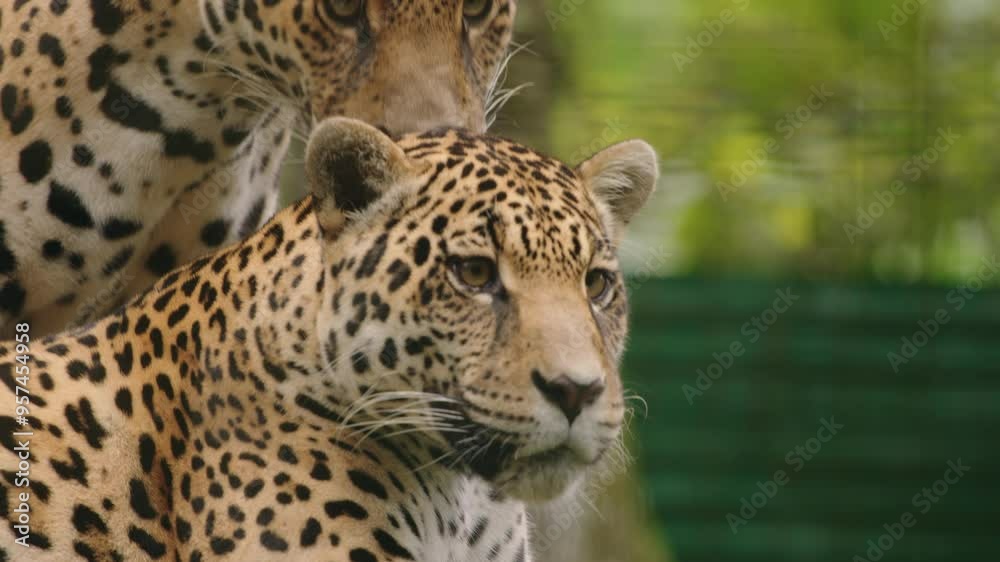 JAGUAR IN THE PACIFIC STATE IN ITS HABITAT JAGUAR IN THE PACIFIC STATE IN ITS HABITAT