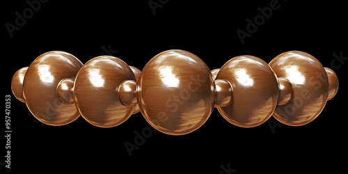 anal bead ring, ai generated,