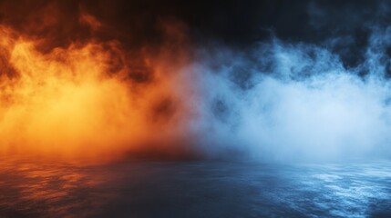 Duality of Elements: Fire and Ice