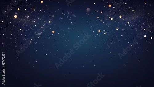 blue sky and stars