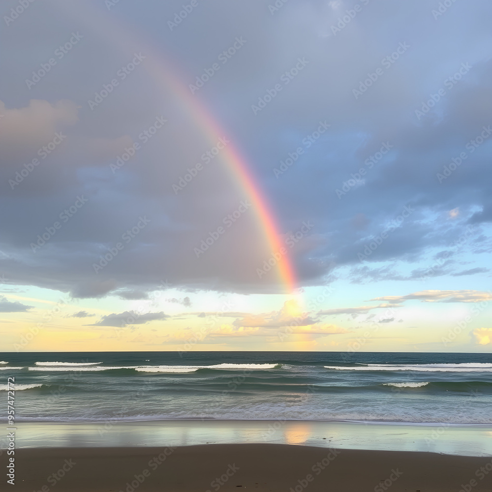 Rainbow on the Beach Rainbow on the Beach