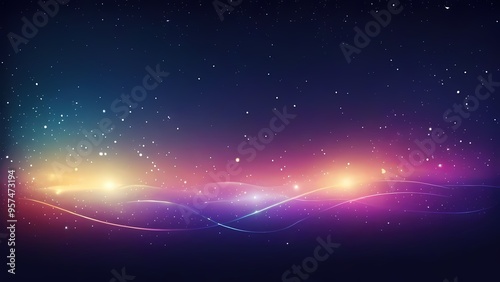 abstract background with stars