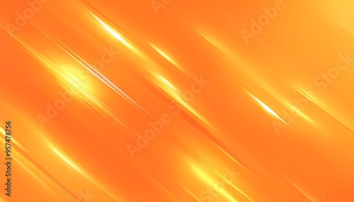abstract orange background with waves