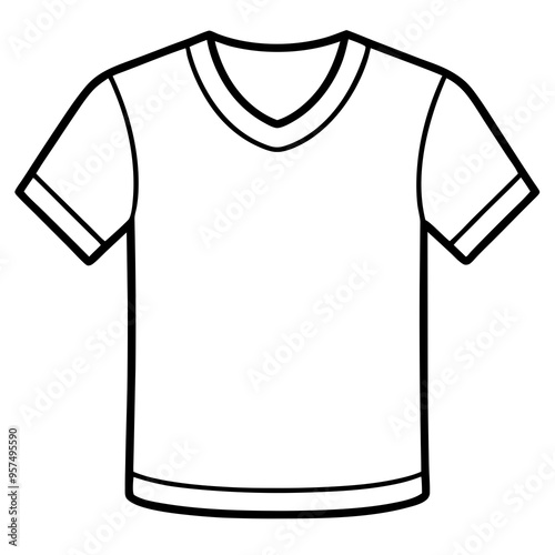 Retro Line Art Vector for T Shirt Design