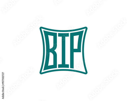 BIP logo design vector template. BIP