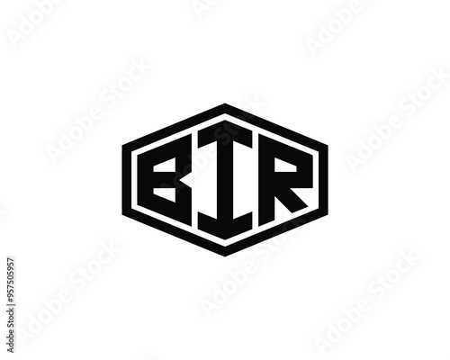 BIR Logo design vector template. BIR