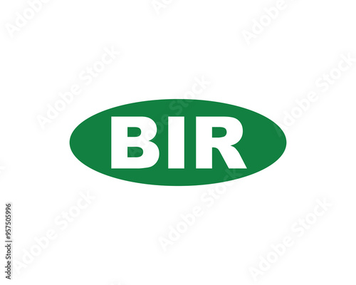 BIR Logo design vector template. BIR