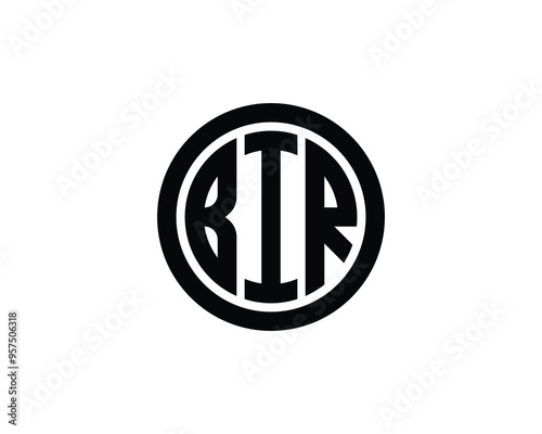 BIR Logo design vector template. BIR