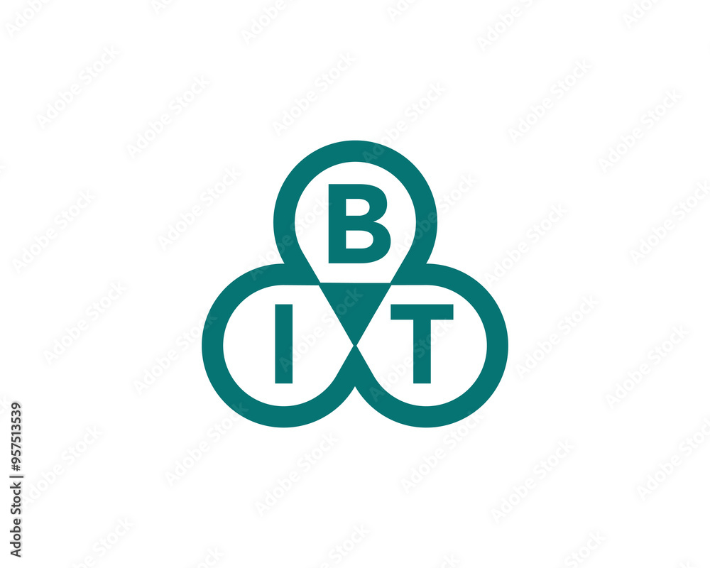 BIT logo design vector template. BIT BIT logo design vector template. BIT